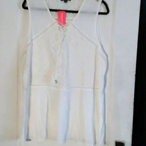 NWT Suzanne Betro sleeveless blouse